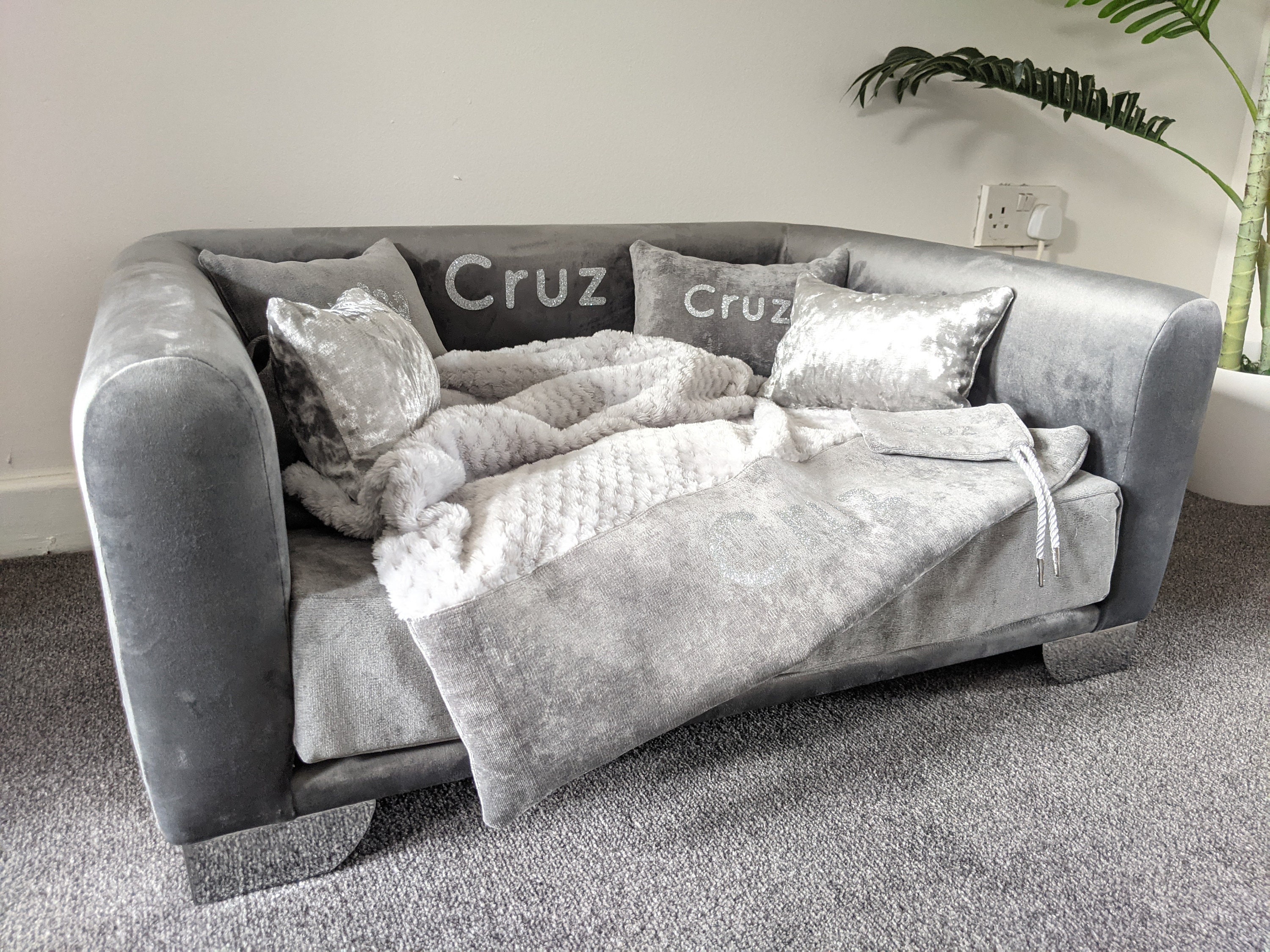 memory foam dog couch