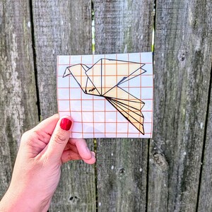 Parchment Lark When the Moon Hatched Inspired Vinyl Sticker for Cars, Laptops, Notebooks, Cups, etc