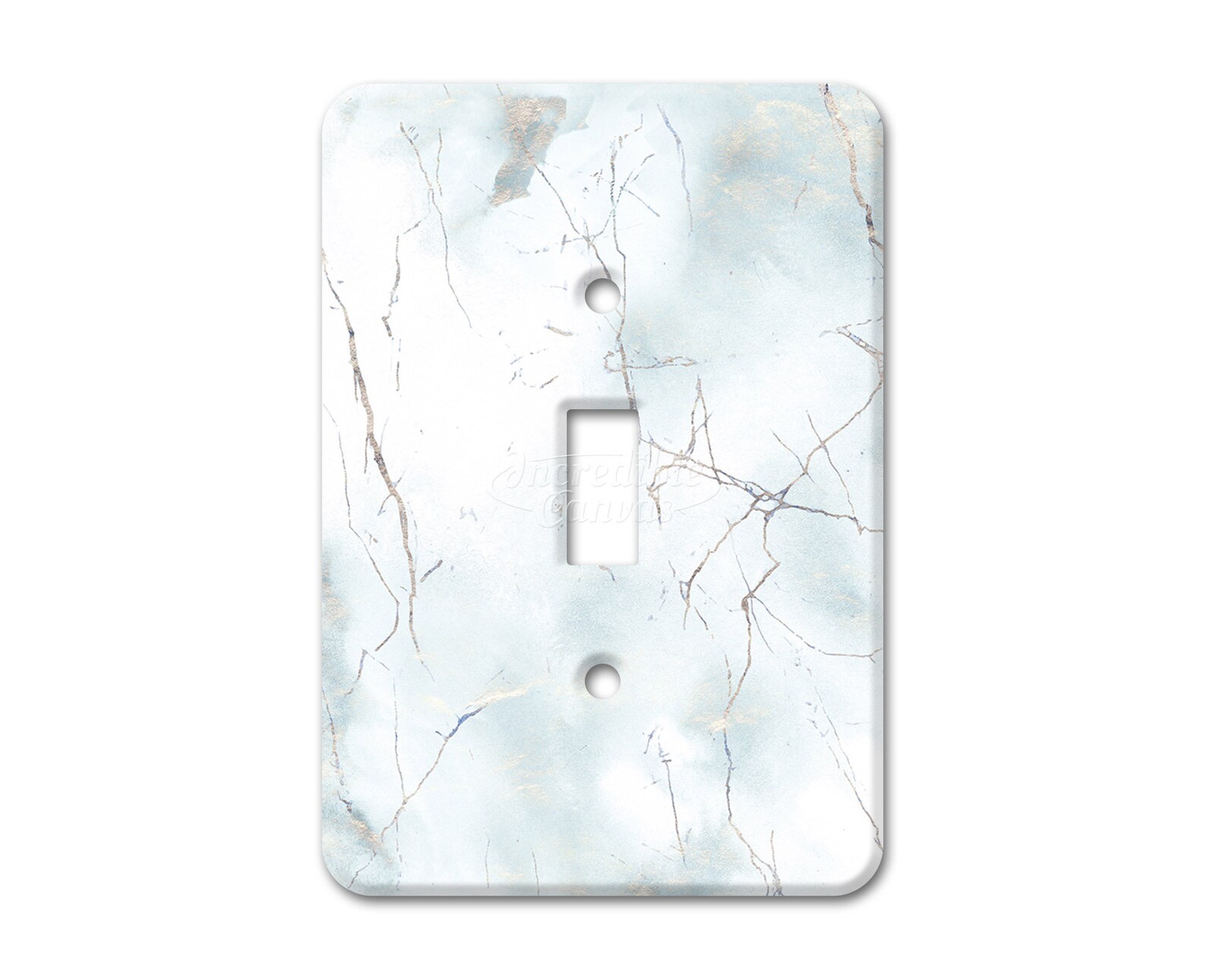 Pretty Blue Marble Light Switch Plate or Outlet Cover Etsy