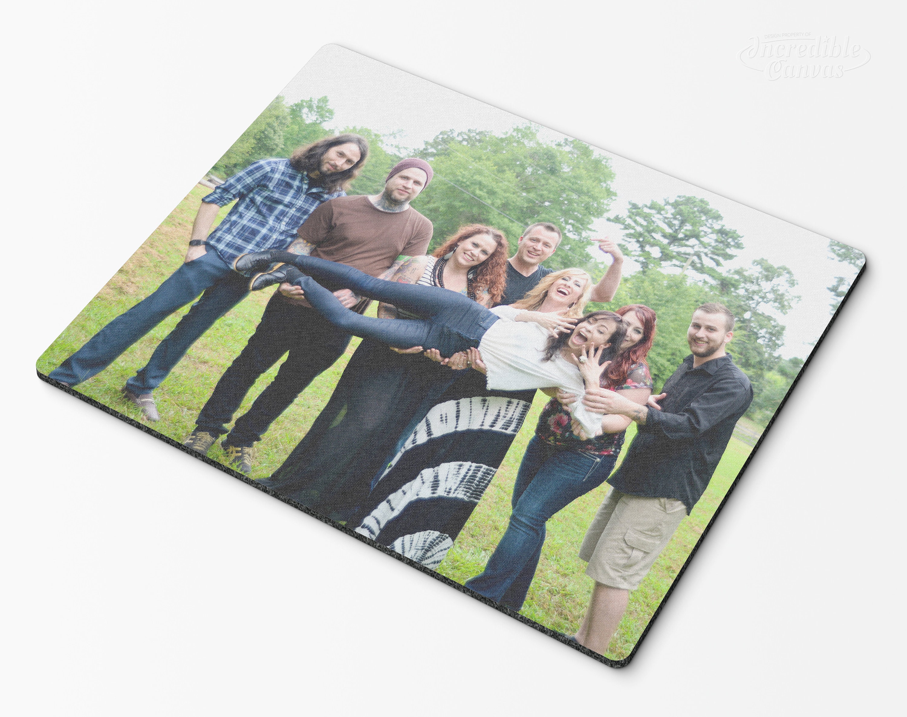 Family Photo Mouse Pad Custom Personalized Mousepad Custom Etsy