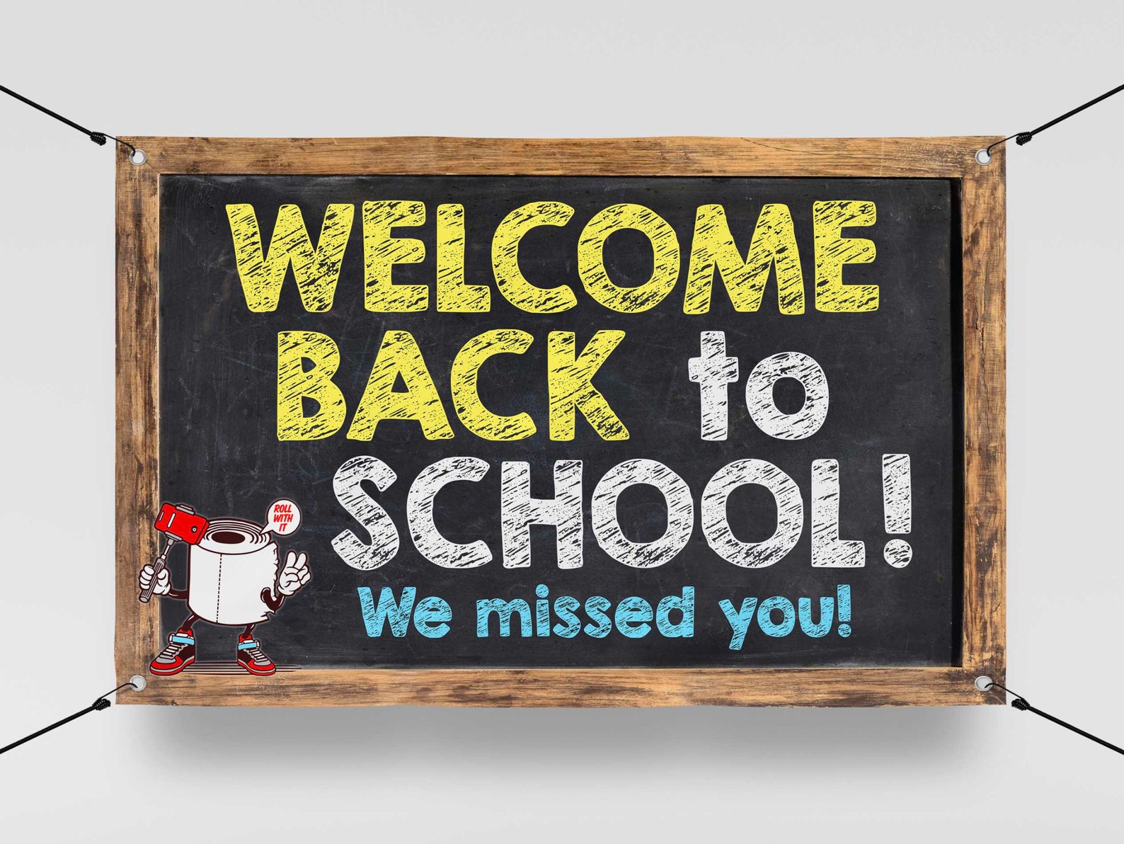 Customizable Back to School vinyl banner Teachers Etsy