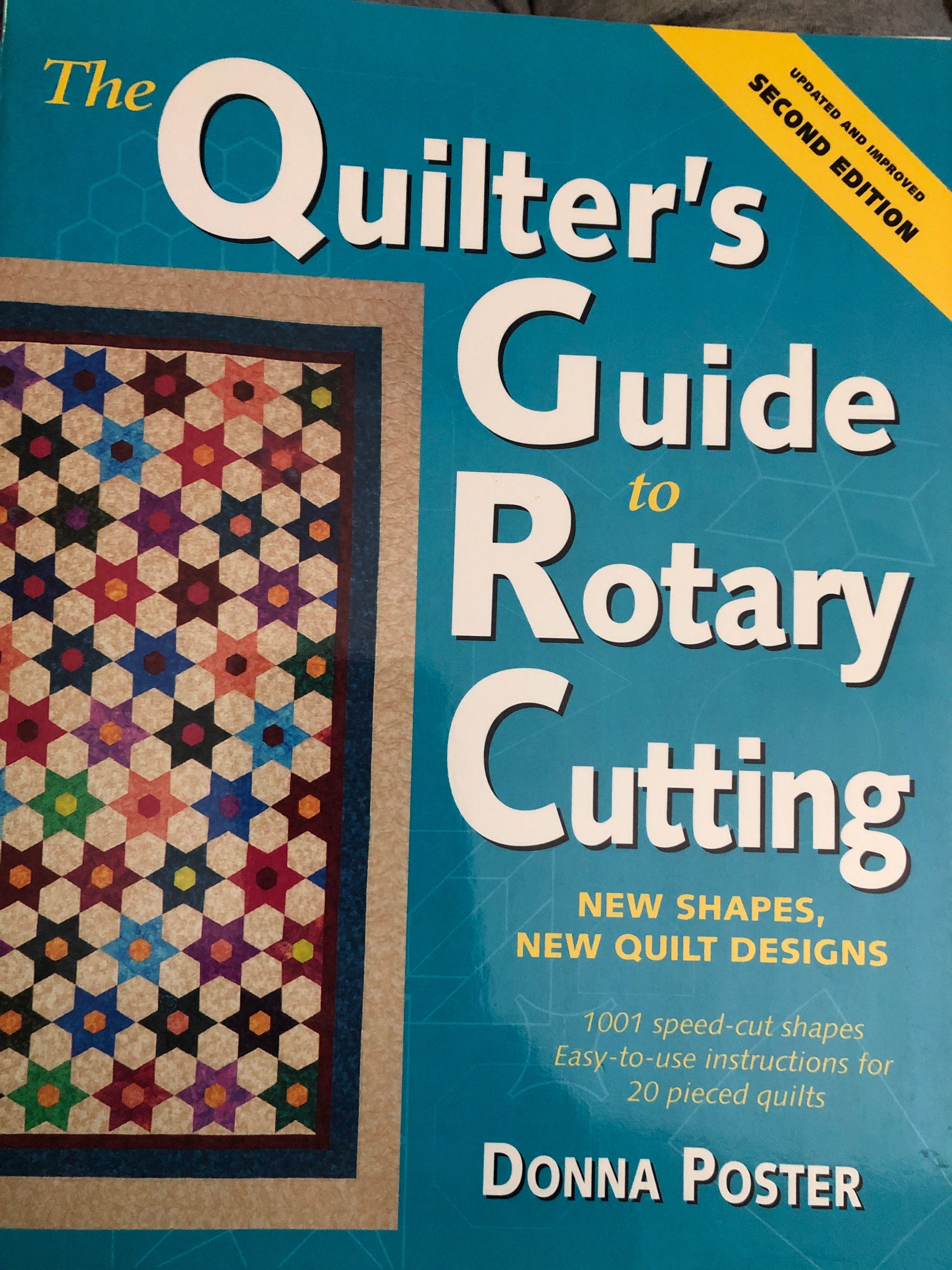 The Quilters Guide to Rotary Cutting by Donna Poster Etsy