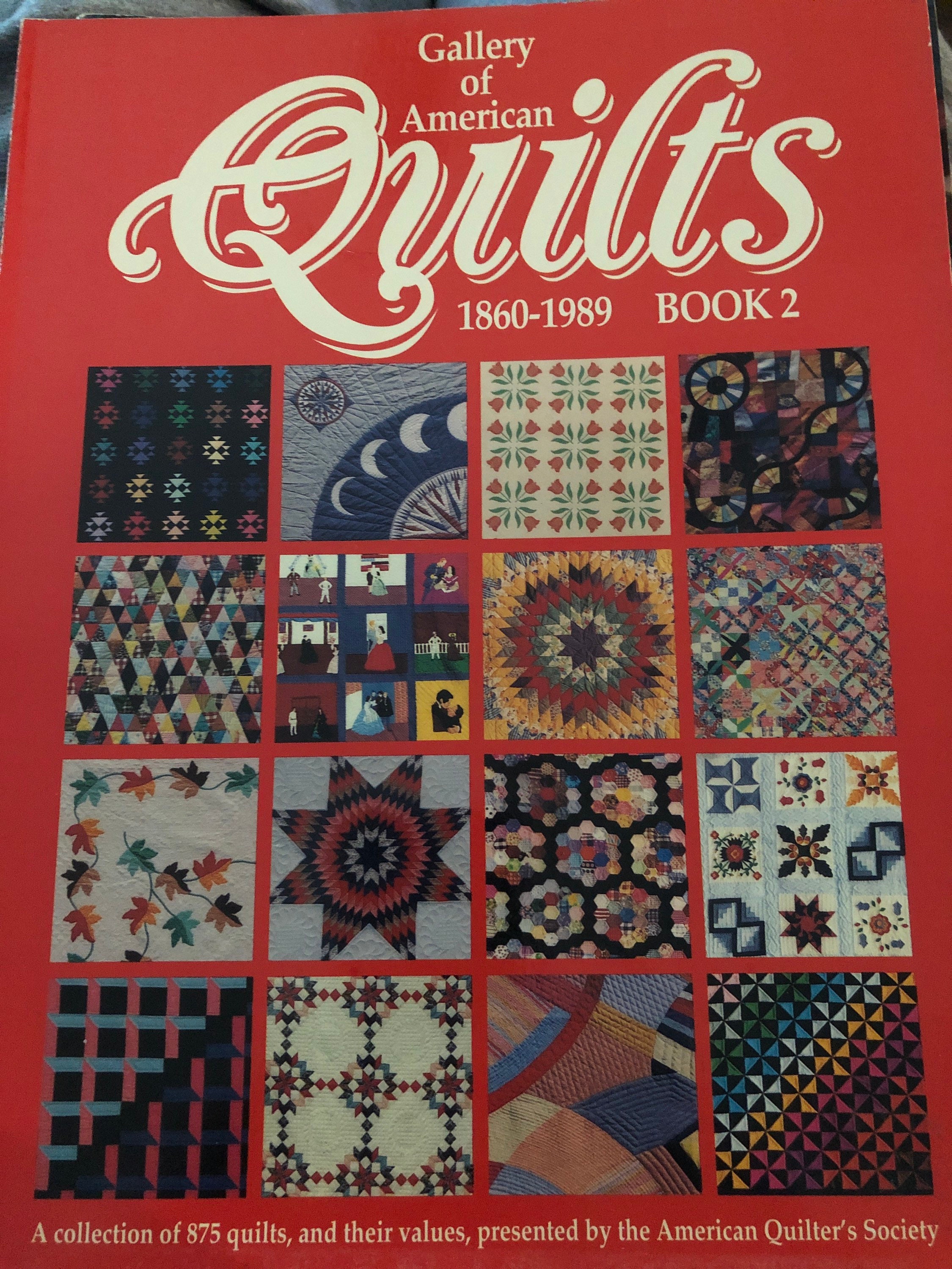 Gallery of American Quilts 18601989 Book 2 Etsy