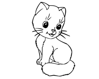 cat download, Adorable kitten SVGpng, jpg, Kitty Cat Instant download Cricut SVG cut file, silhouette file, cats svg, Cat Clip art download