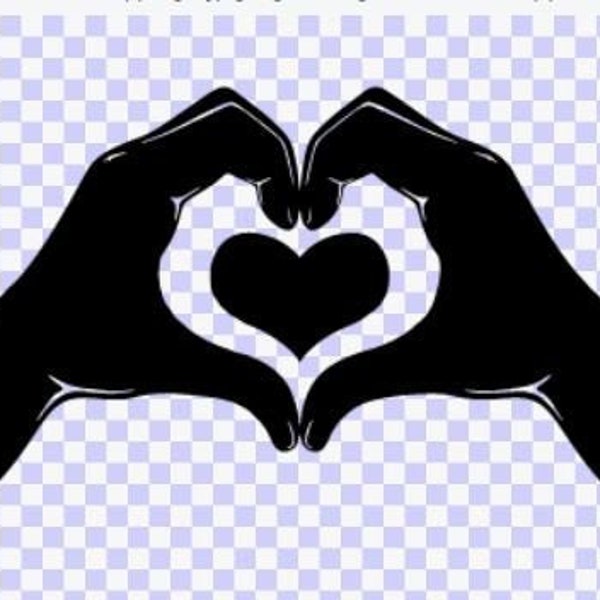 Heart Shape Hands Download Svg, Heart Cut file, Hearts, Clip art download, love, wedding svg, valentines svg, download, cricut silhouette