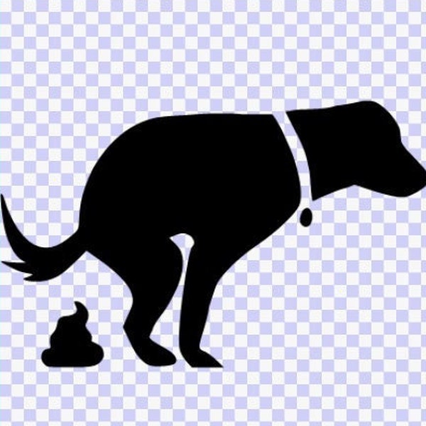 Funny SVG, Dog Pooping SVG, instant Download Cut file Crap svg, Cut File, download, Svg, Cricut silhouette, Poop clip art, dog svg png