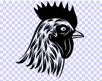 Rooster svg png download, Rooster Side, Farm life, Animal, Farm Life Chicken SVG, Cricut SVG cut file, silhouette file, Clip art download