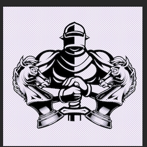 Schach svg TRIPLE Knight SVG PNG digitaler Download, Silhouette, Brettspiele, Schneideplotter Design, Craft Files, Cricut png svg print cut Datei