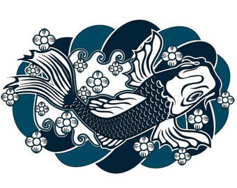Download Koi Fish Svg Etsy