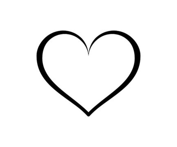 Black Heart Svg download, Heart SVG, Sketch, Hand drawn Heart svg,  Valentine Heart svg, Heart Shape Cut File Cricut, Silhouette svg wedding