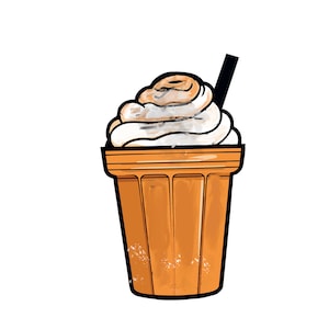 Iced Coffee SVG PNG JPG digital Download, Vector File, Cricut Silhouette Cold coffee drink, coffee T-shirt Vinyl Tumbler svg Commercial use