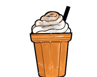 IJskoffie SVG PNG JPG digitale download, vectorbestand, Cricut silhouet Koude koffiedrank, koffie T-shirt Vinyl Tumbler svg Commercieel gebruik