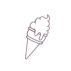 Eistüte svg, digitaler download, Eistüte svg, png, jpg, bmp, geschnittene Datei, Eiscreme SVG, Eistüte geschnittene Dateien