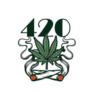 420 ganja Gelenk SVG Download, SVG-Dateien für Cricut, SVG-Dateien für Silhouette, digitaler Download, Cricut-Dateien, Topf svg Silhouette