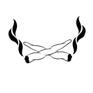 Gekreuzte Gelenke SVG Download, verdrehte Gelenk SVG-Dateien Cricut, SVG-Dateien für Silhouette, digitaler Download, Cricut-Dateien, Topf svg silhouette