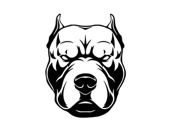 Pitbull No collar svg Download Dogs svg, Dog png jpg Pitbull Vector clipart, dog lover svg, dog dad svg, Digital Download, Png Clip art svg