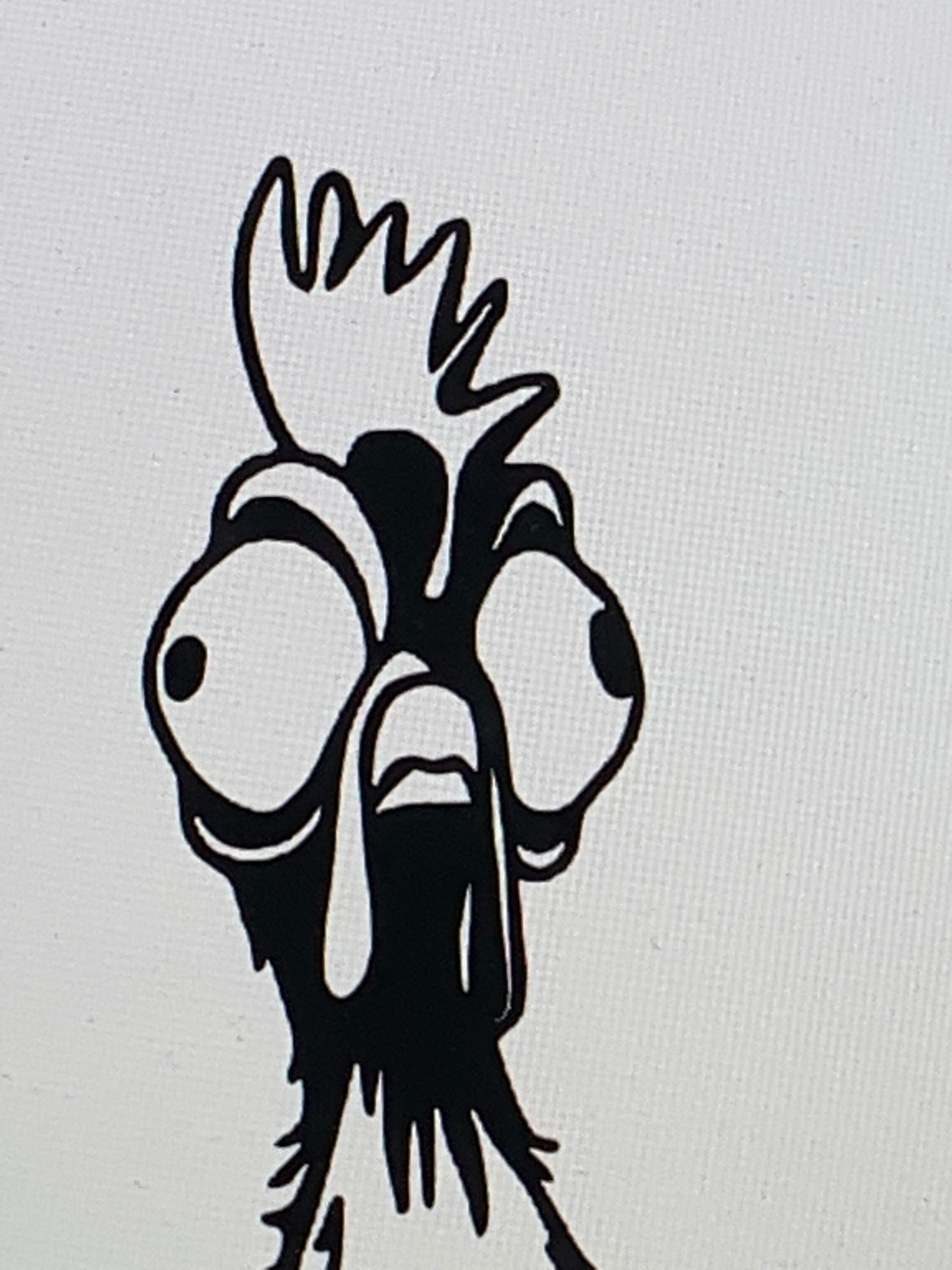 Download Crazy Chicken SVG, Heihei Chicken Svg, Cricut SVG cut file, silhouette file, decals Mugs, Farm ...
