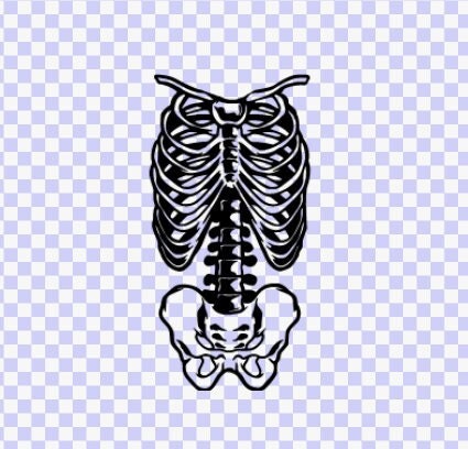 Skeleton Bones SVG Download Cut File Bones Svg Png - Etsy