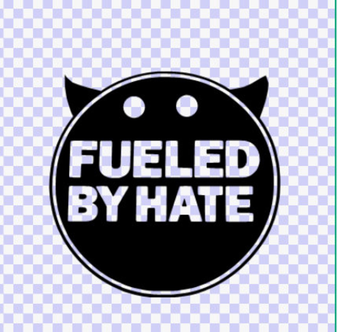 Heathen 'Fueled By Hate' T-Shirt - Heavy Cotton Band Tee - View #2