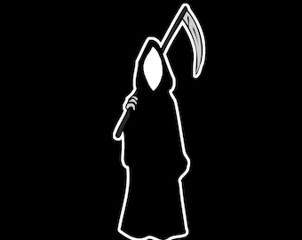 grim reaper svg,png, digital download, Horror, grim reaper Clipart Vector Cricut Cut Cutting download,