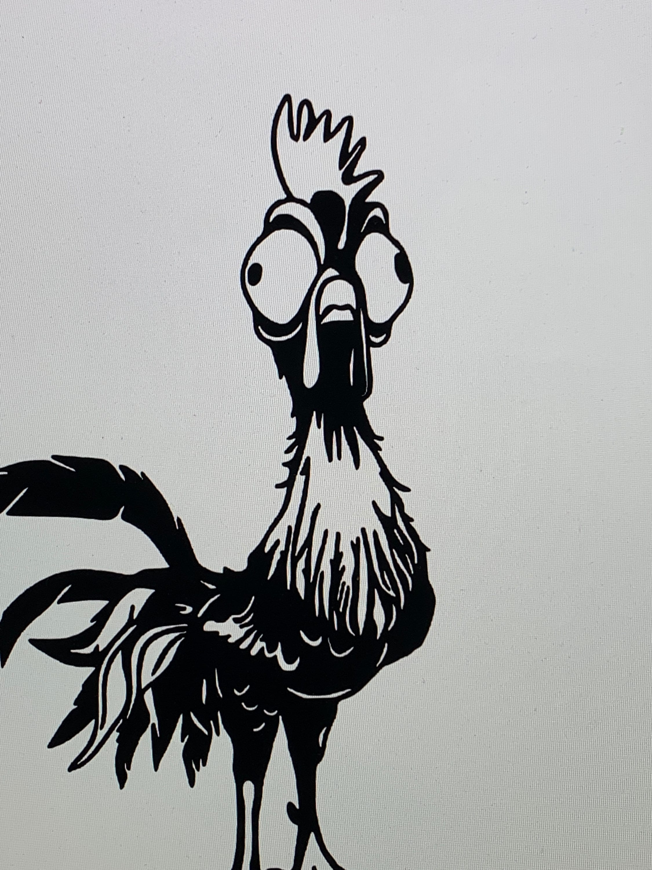 Download Crazy Chicken SVG, Heihei Chicken Svg, Cricut SVG cut file ...