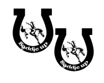 Selle en téléchargement Rodeo Svg, Horse Shoe Cut Files, PNG JPG Cut fichier, Clip art téléchargement, vecteur équestre, Western Cowboy cowgirl Horse svg