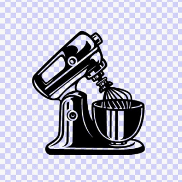 Kitchen mixer svg, Baking svg,  Download, SVG, PNG, files for Cricut, Svg files for Silhouette, Digital Download, Baking clip art