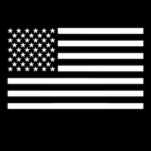 Plik SVG z flagą amerykańską, biała flaga usa do pobrania cyfrowego Flaga USA Cricut do pobrania 4 lipca Szczęśliwego Dnia Niepodległości Flaga patriotyczna Flaga USA