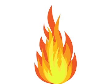 Fire Svg download, flame svg, Flame layered svg, flame clipart cut file for  crucut silhouette, Commercial use, flame in color svg png jpg
