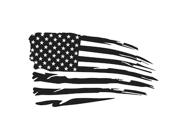 American flag svg Download, distressed flag svg, 4th of July SVG, distressed USA American flag svg - Printable, Cricut Silhouette SVG file