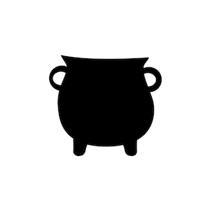 Witch Cauldron svg Download, cauldron Halloween svg png jpg, download, Halloween Cricut cut file, silhouette, Clip art