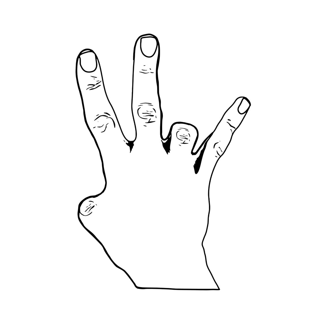 The Shocker Hand Svg, Png, Jpg, Bmp, Instant Digital Download, Cricut ...