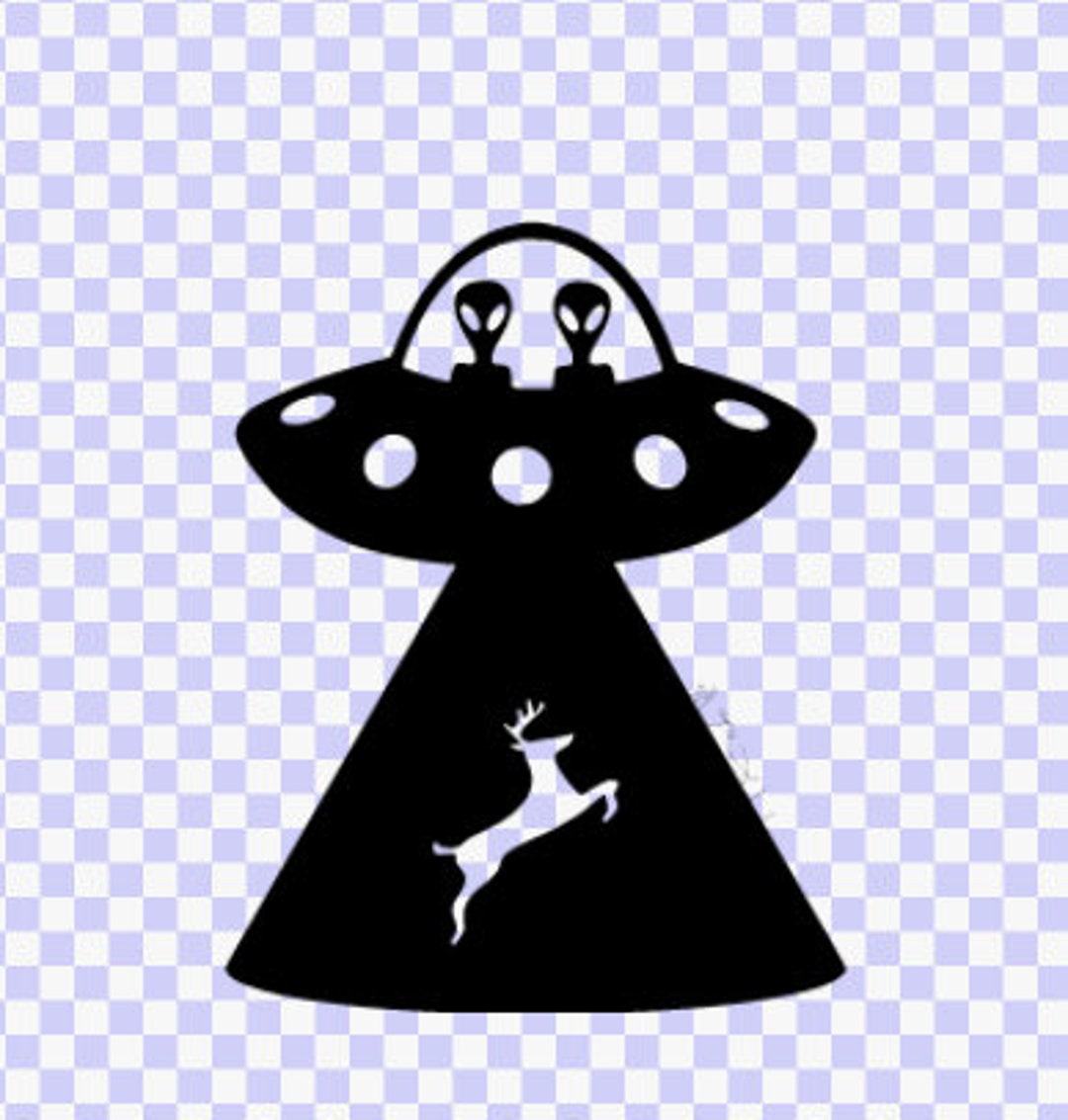 UFO Deer Svg Instant Download Space Ship Download Clip Art, Svg ...