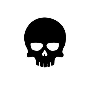 Skeleton Skull Digital Download SVG, PNG, JPG