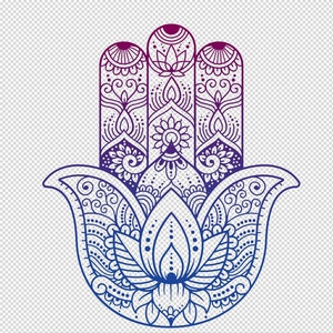 Mano di simboli buddisti Mandala, file di taglio png in formato SVG, download, Svg, Cricut, file di taglio silhouette, Crafting in formato SVG, Download, Zen Buddha Mandala SVG,