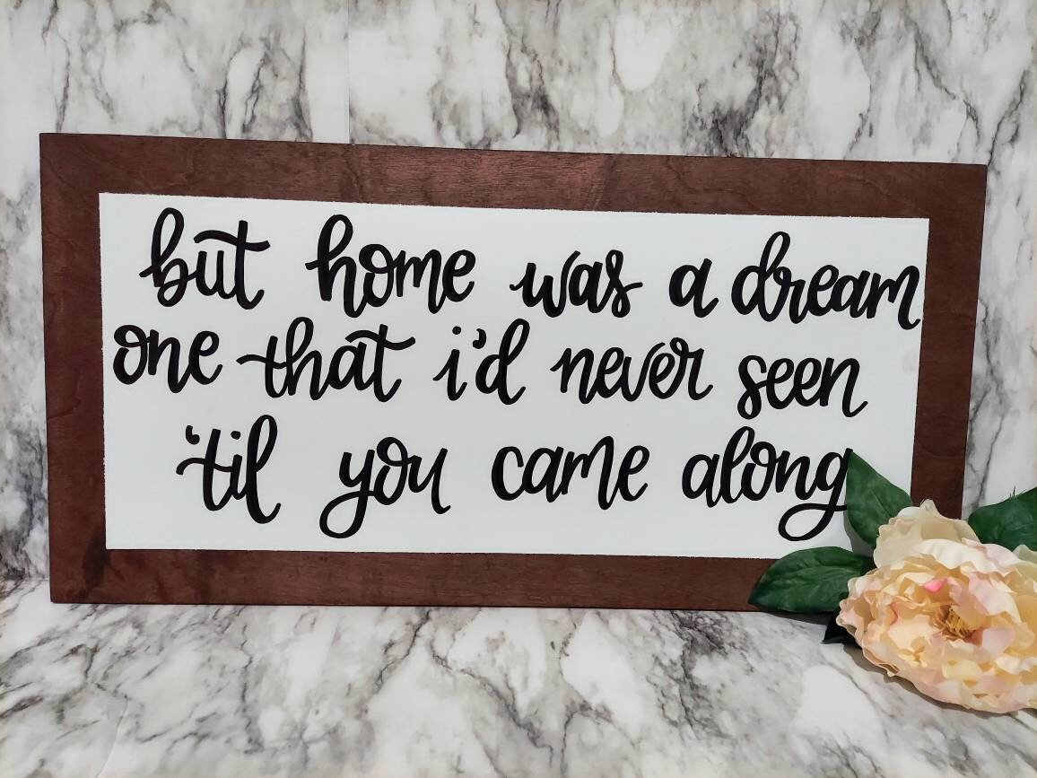 Cover Me Up Song Sign wall decor hanging Etsy