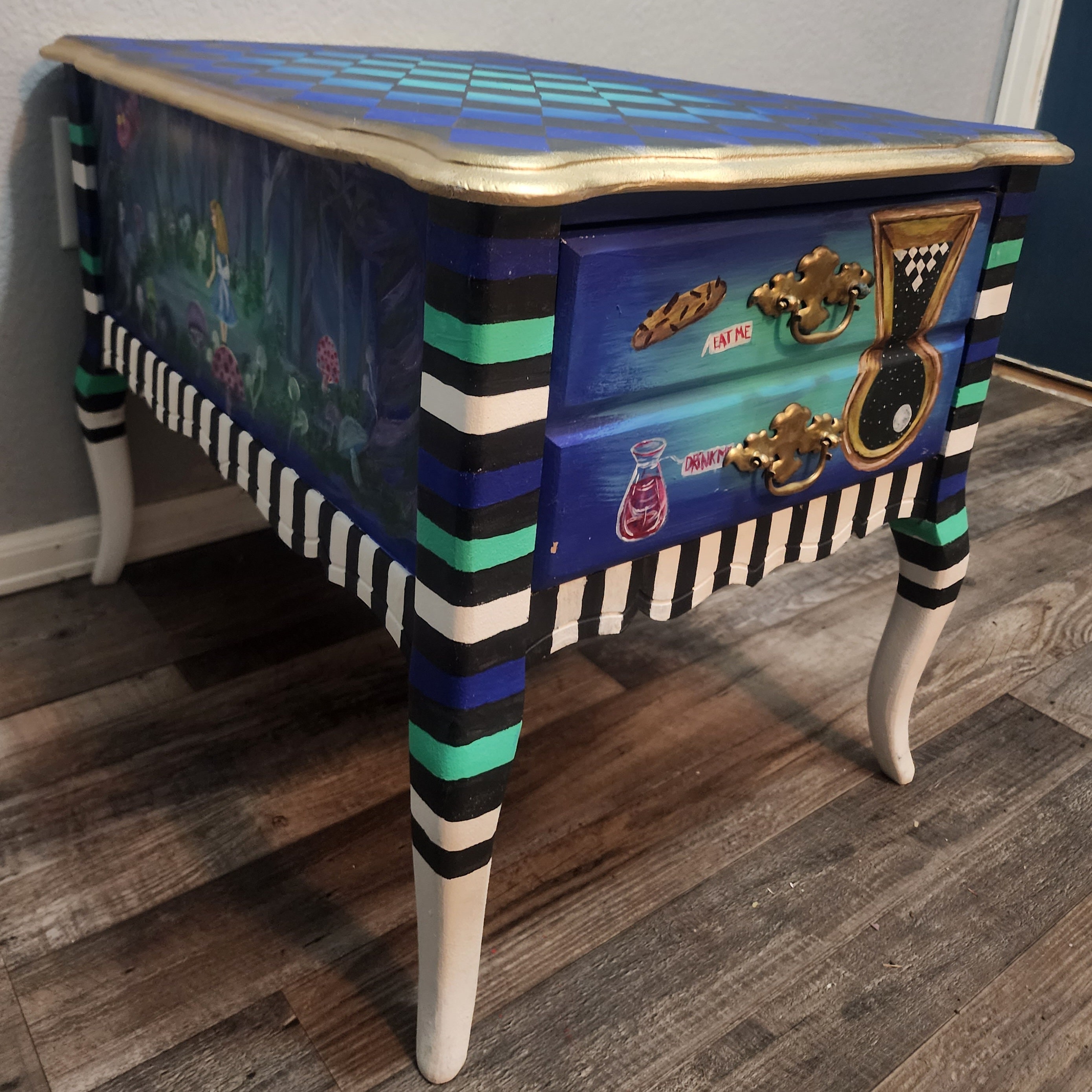 16+ Hand Painted Accent Tables