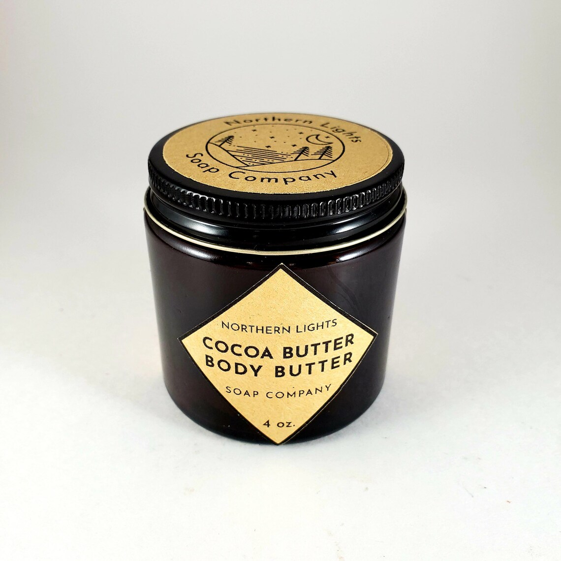 Cocoa Butter Body Butter Natural and Moisturizing Artisinal Etsy