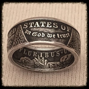 Morgan Silver Dollar Ring