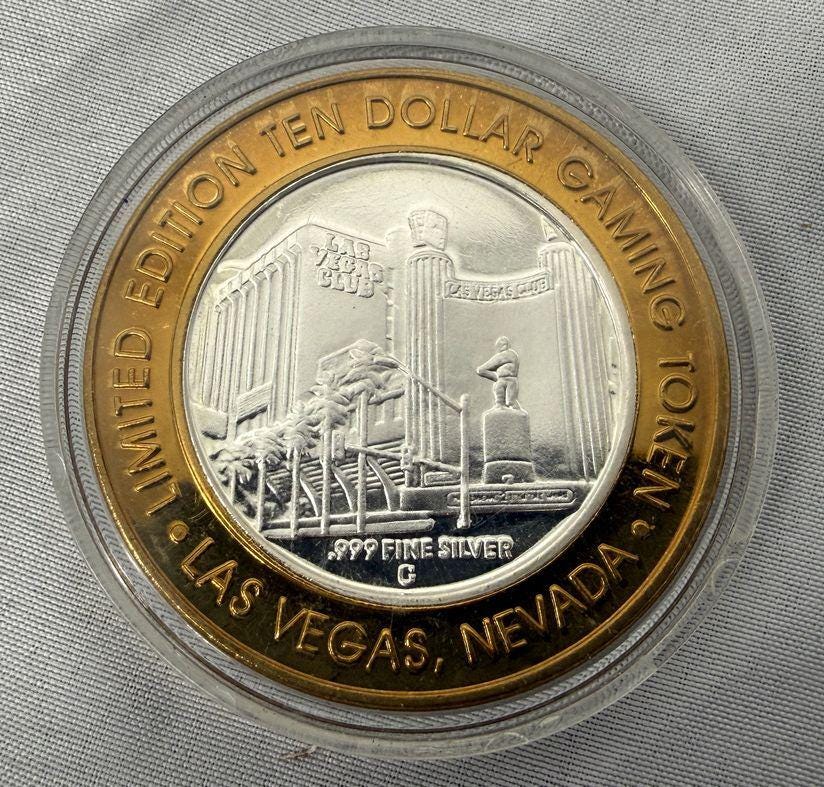 Casino Silver Strike Coins - Etsy