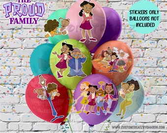 Inspired Proud Family Chip Bags Etsy