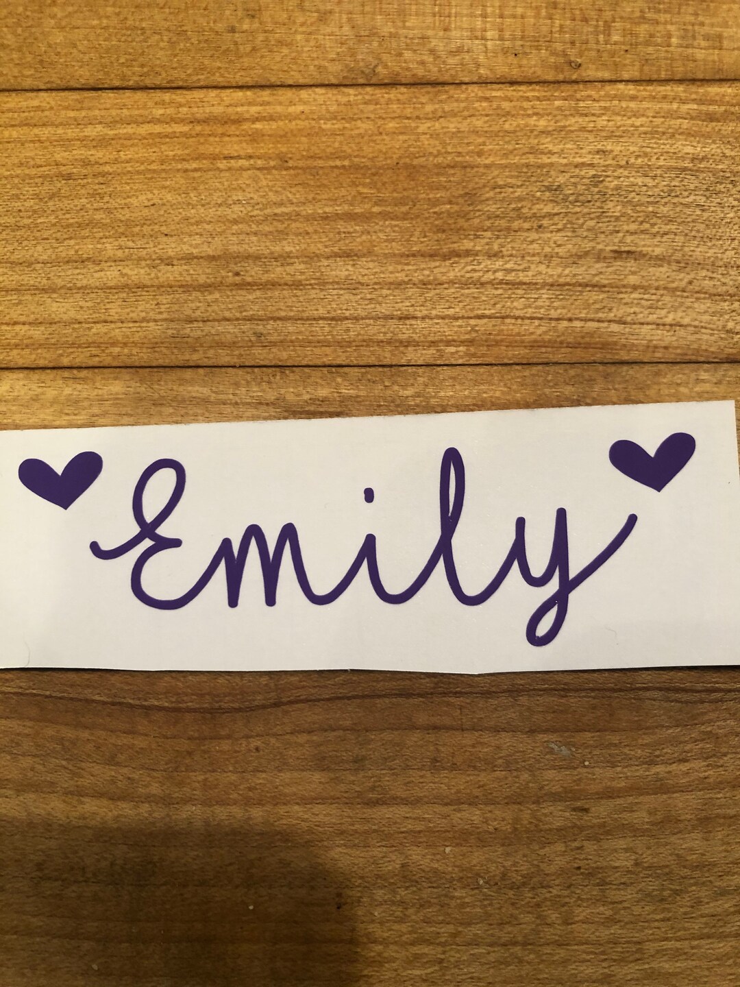 Custom Name Vinyl Decal - Etsy