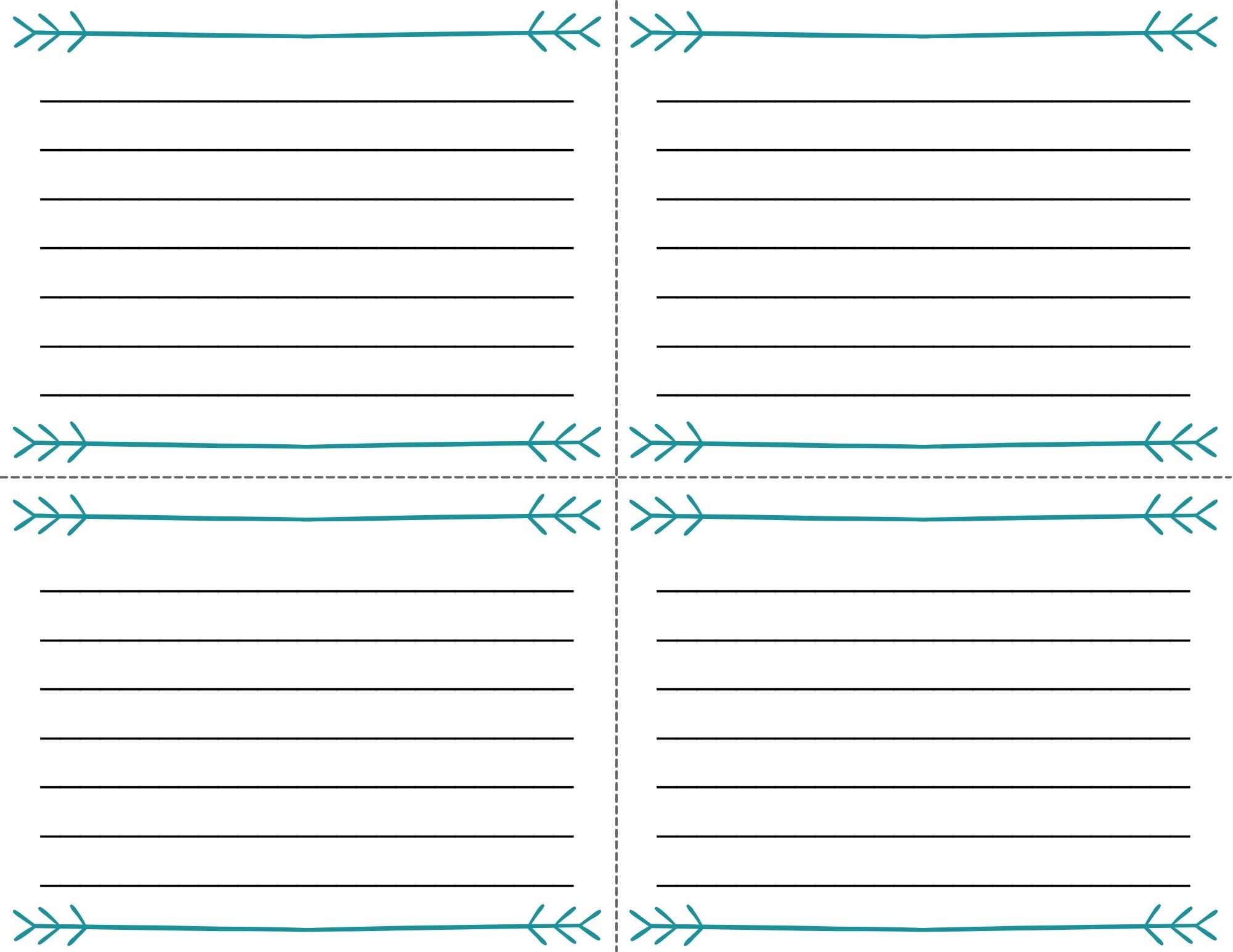 Printable Blank Cards for Scripture/Bible Study | Etsy