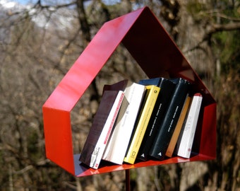 Mini wall bookcase