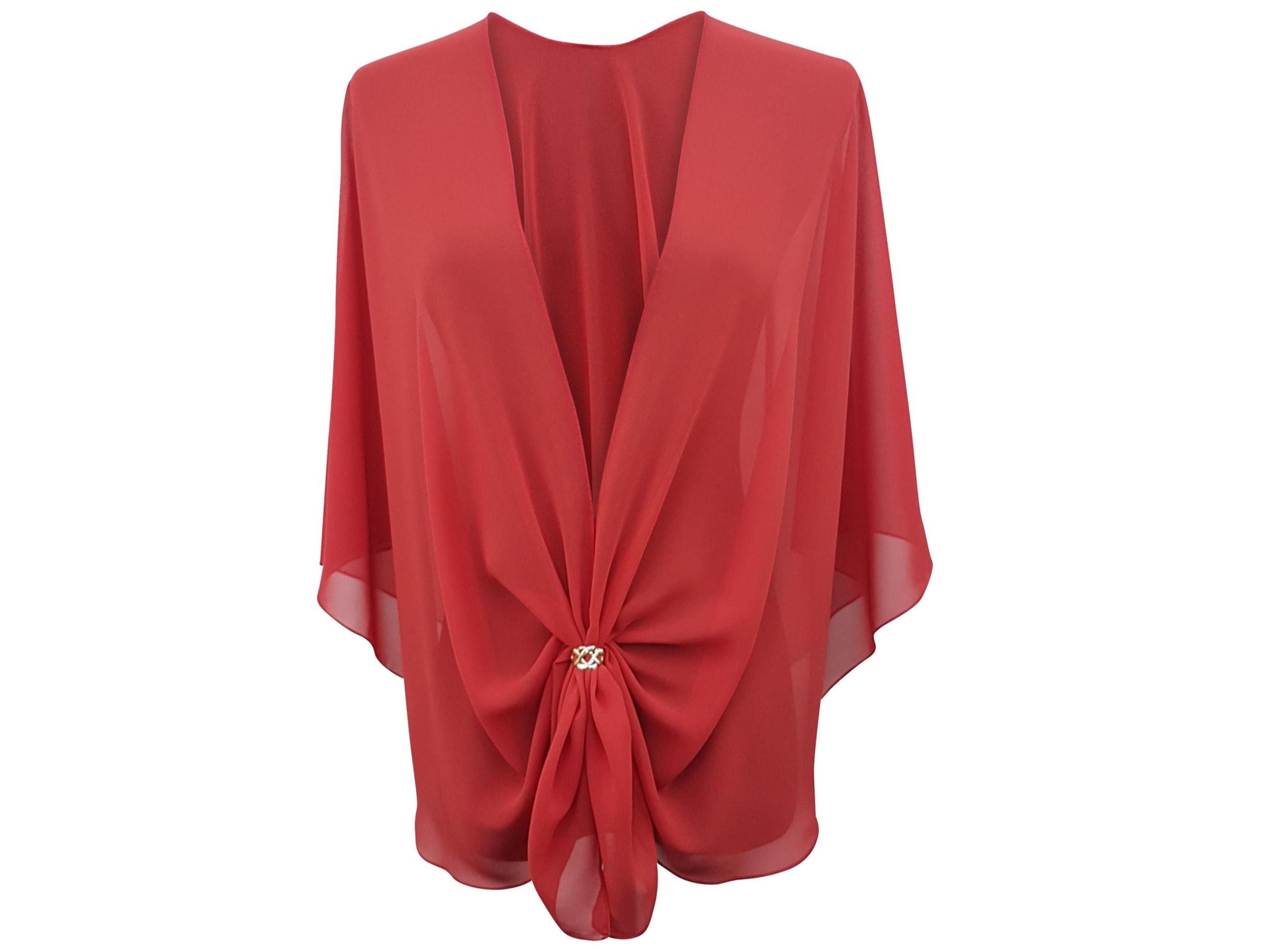 Sheer hotsell shawl cape