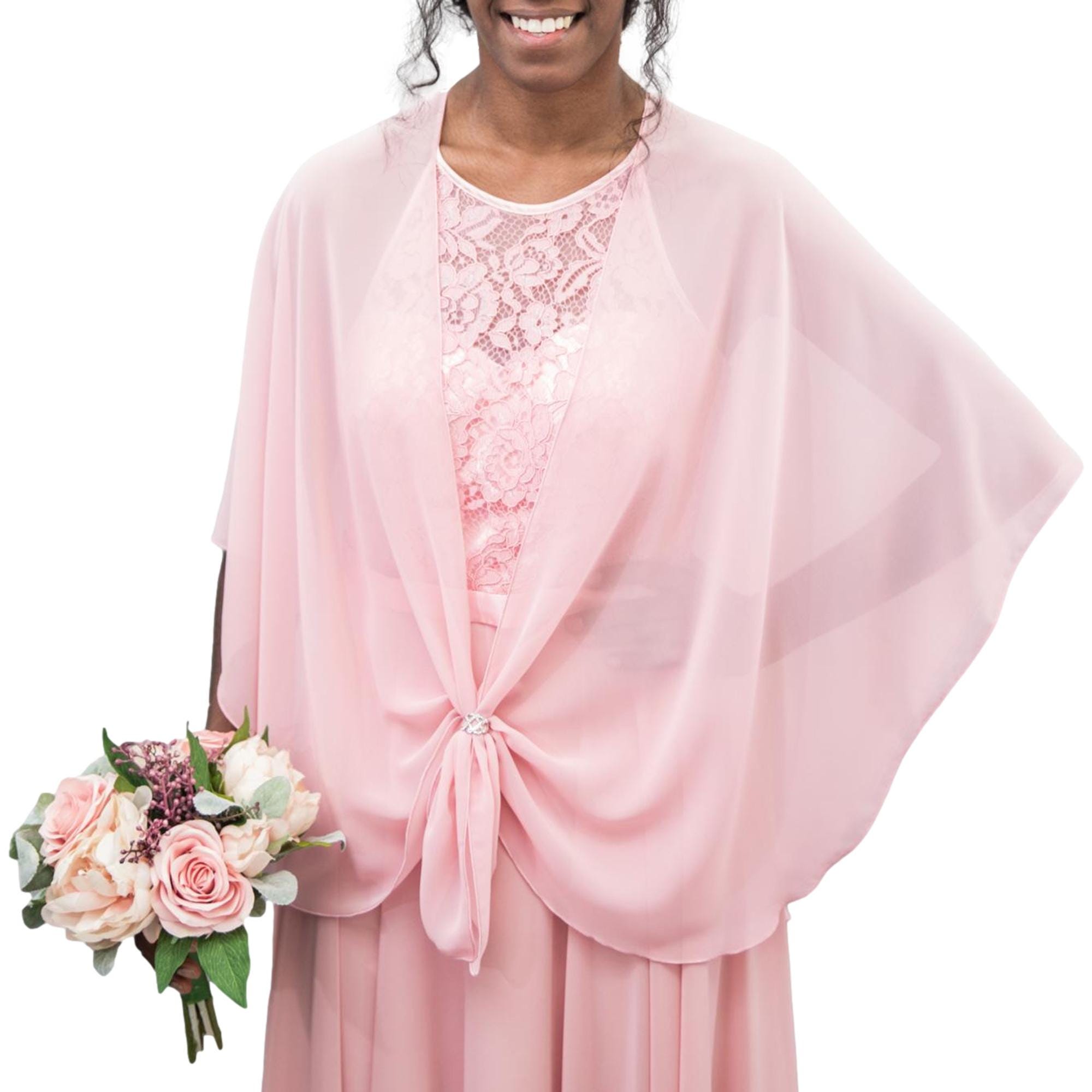 Dressy Pink Shrug - Etsy