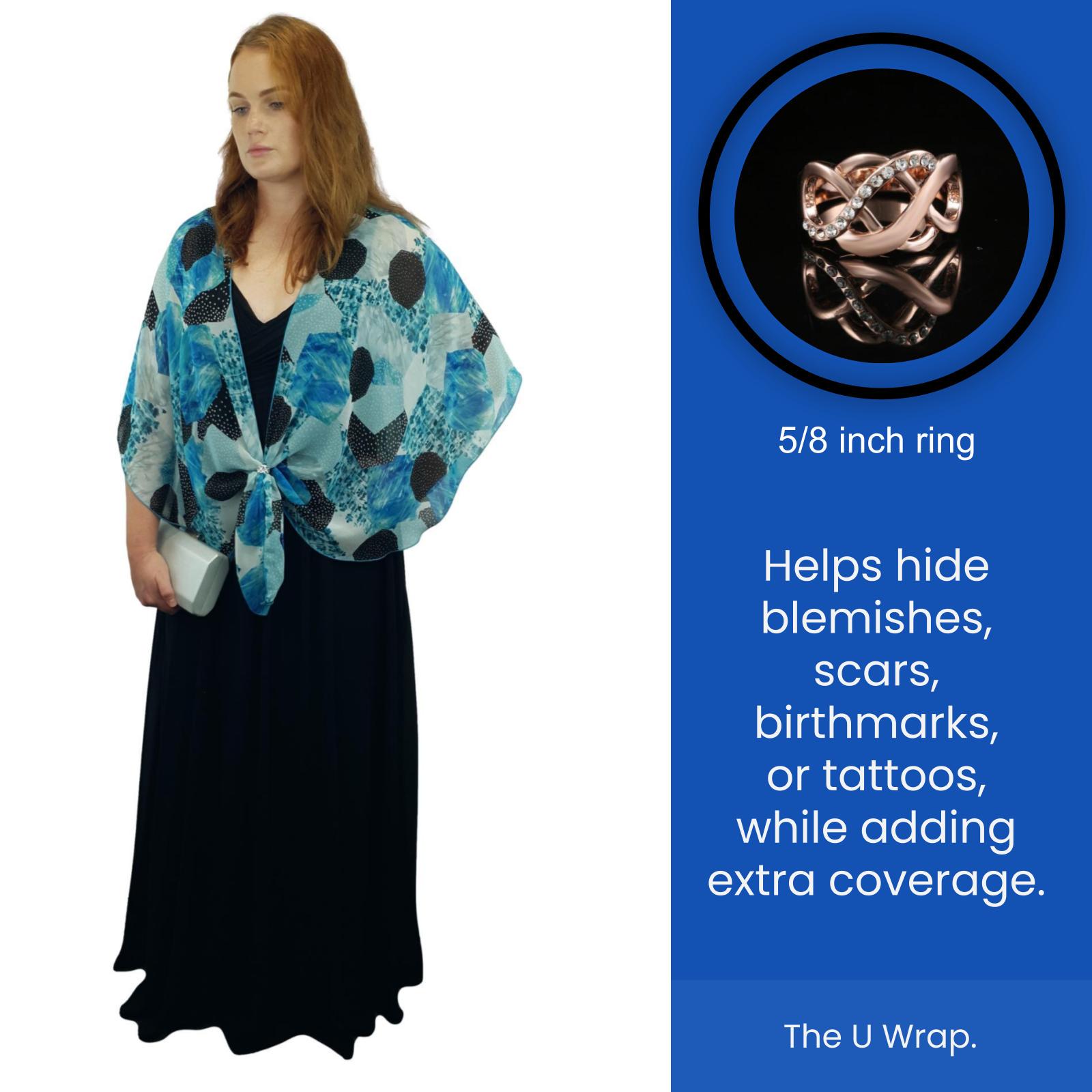 DyLyz Coprispalle In Chiffon Da Donna Elegante Tinta Unita Leggero Vintage In Rete Trasparente Bolero Mantello Per Abiti Da Sera E Feste - Foto 11