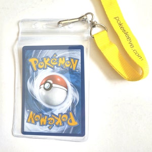 Schlüsselband und Hülle für Pokemon Karte