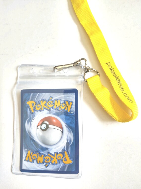 Lanyard and Sleeve for Pokemon Card - Etsy