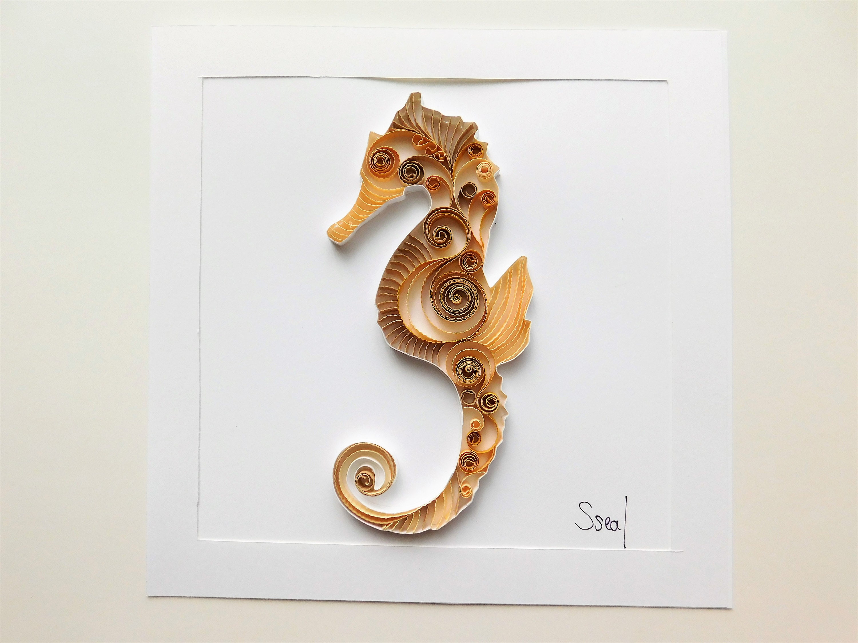 Quilled Ocean Life - Etsy Quilled Ocean Life - Etsy